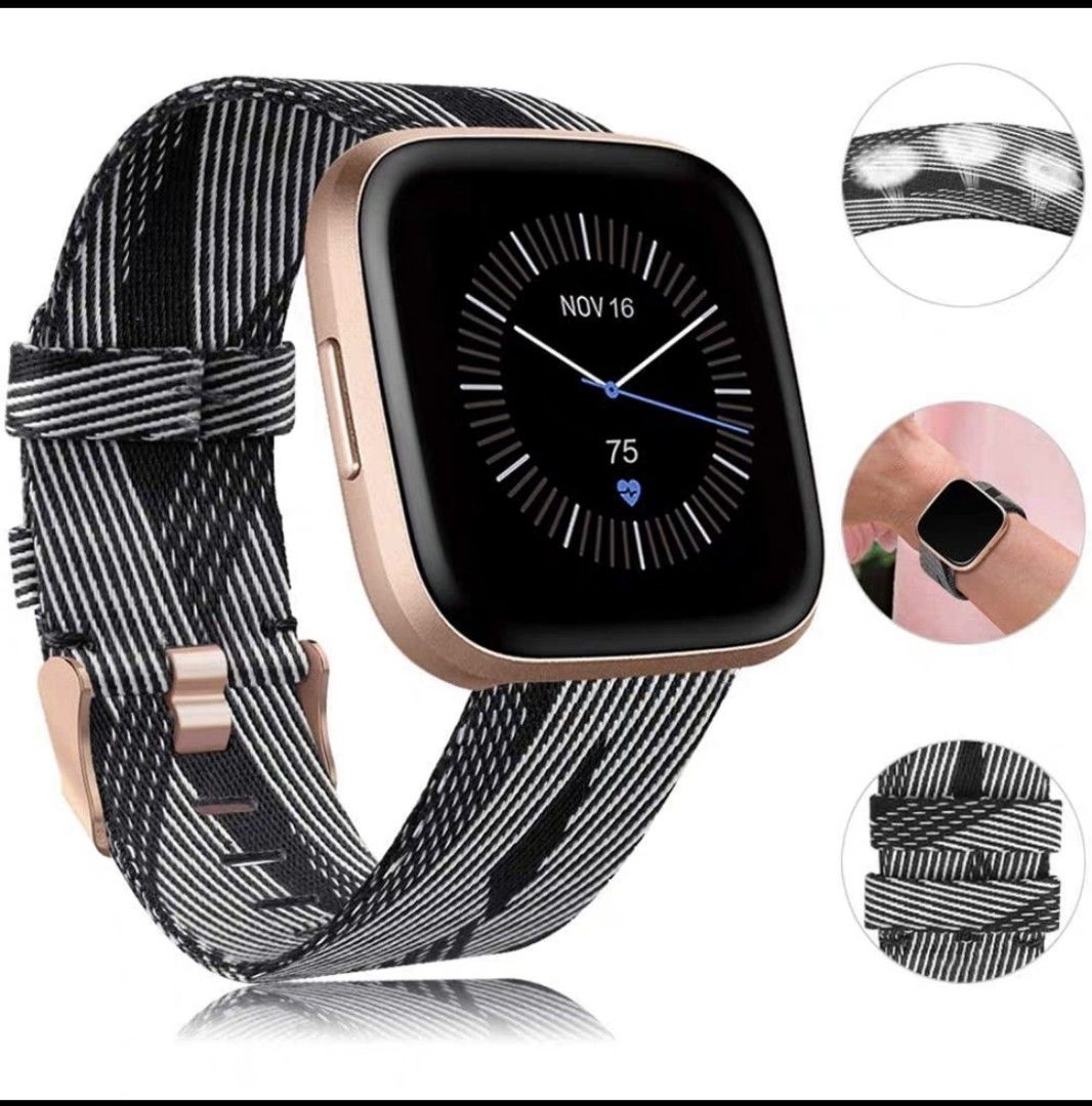 Fitbit Versa2 / Fitbit Versa /Lite ほどよく 交換バンド 