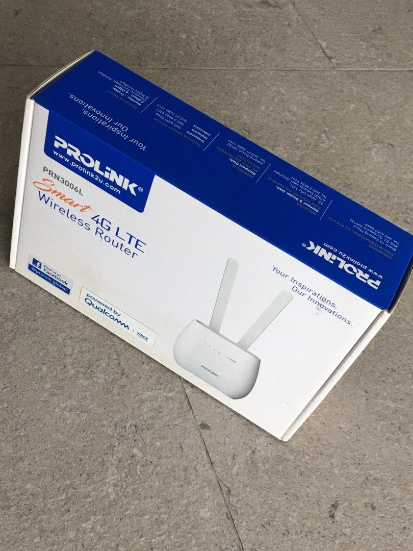 For Home/ Office/ Livestream] Prolink 4G LTE Wireless Router with Voice ...
