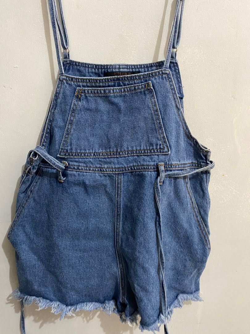 Forever 21 sales denim jumper