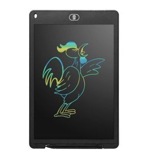 (FREE DELIVERY) 12 Inch Portable Digital Drawing Graphics , Colourful LCD Writing Tablet Handwriting Pads