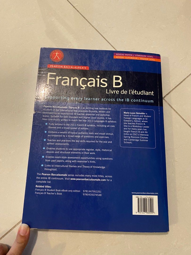 French Textbook IB Hobbies Toys Books Magazines Textbooks On french-textbook-ib-hobbies-toys-books-magazines-textbooks-on