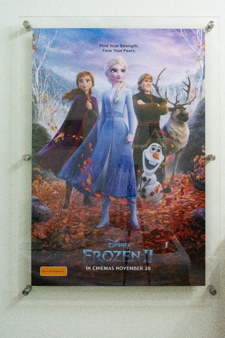 Frozen 2 Movie Poster, Furniture & Home Living, Home Decor, Wall Decor on Carousell