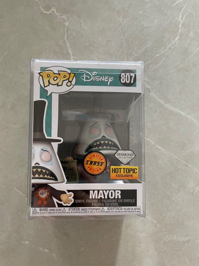 Funko Pop Disney Nightmare Before Christmas Mayor Diamond