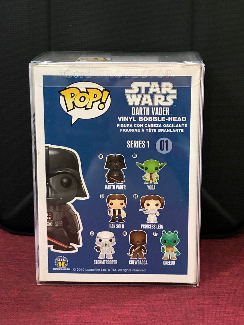 Funko POP! - Star Wars - Darth Vader (Category: Designer & Blind Box Toys) located in San Pedro. Submitted by pcps192589586 (Listing ID 1248820295, Image 2). Description: Never Out Of Box.