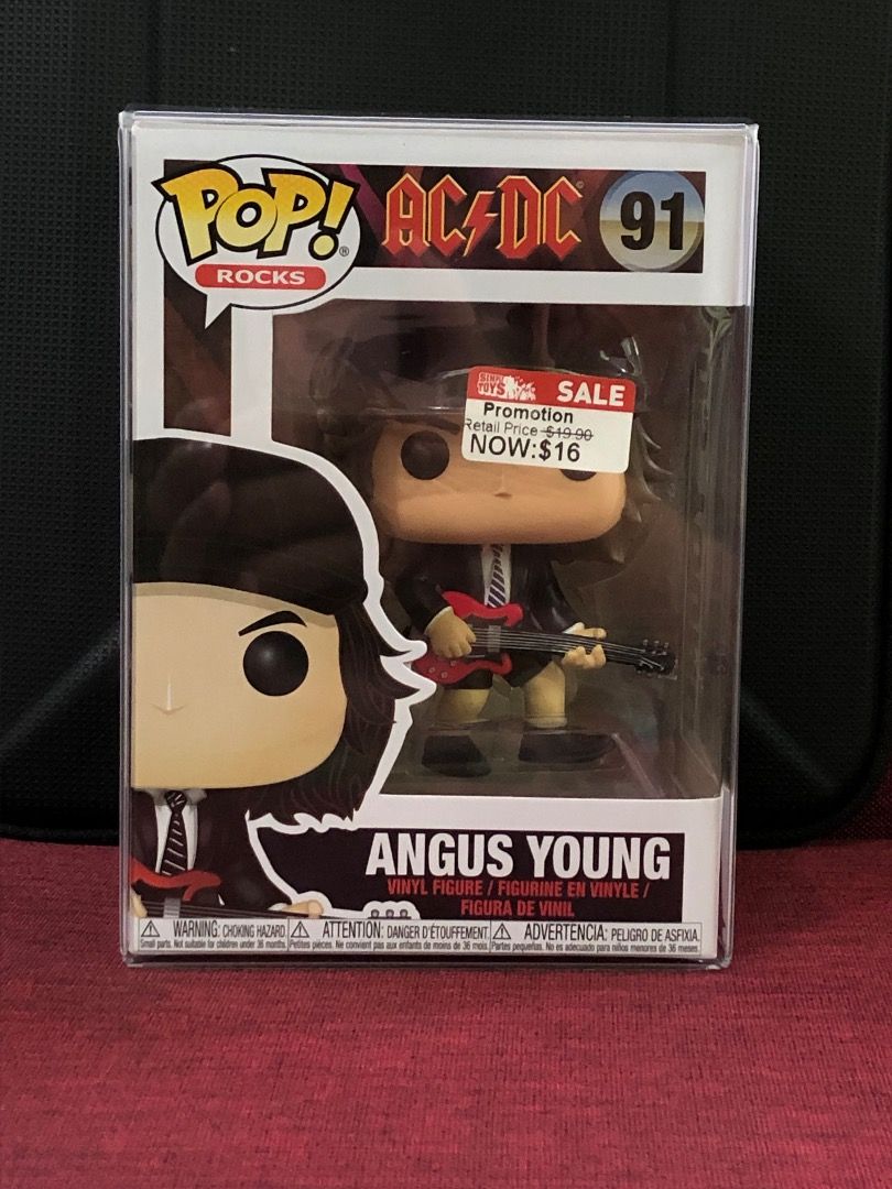 Funko POP! Rocks - AC/DC - Angus Young, Hobbies & Toys, Toys & Games on ...