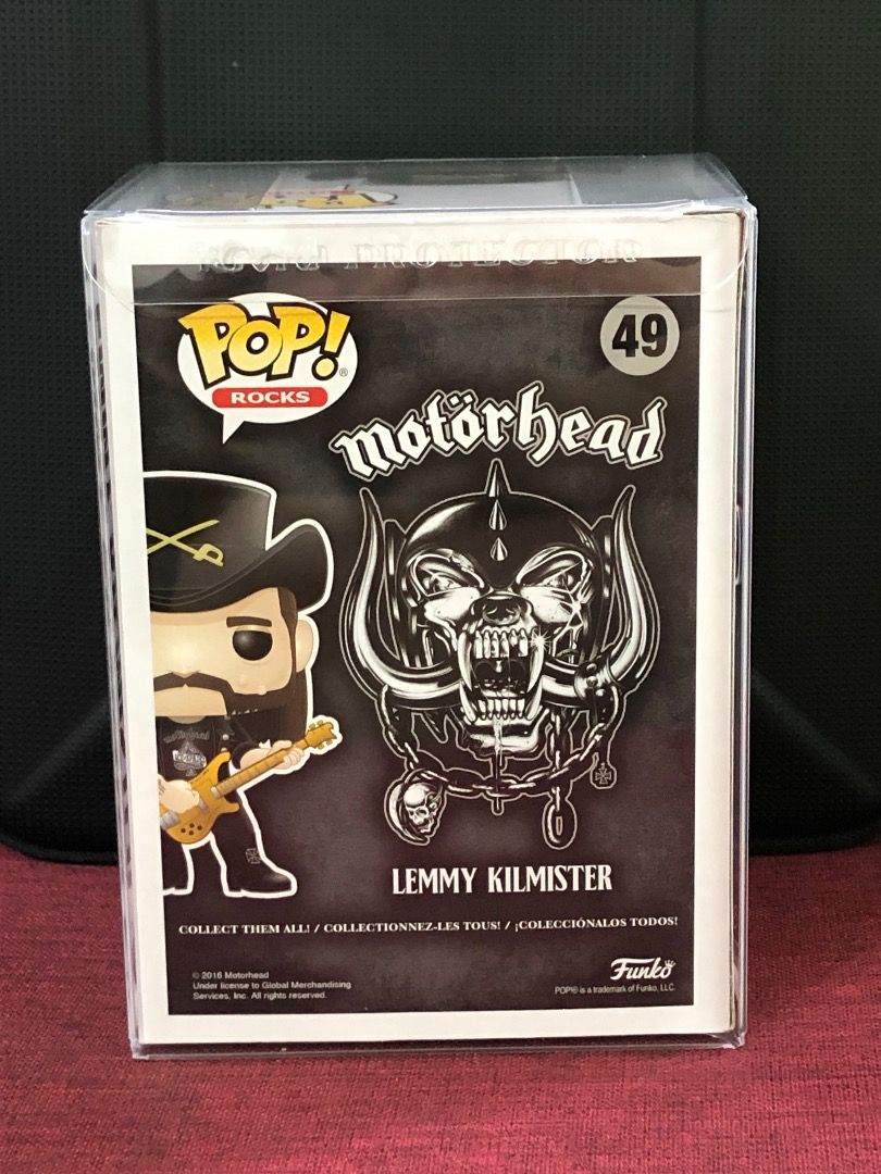 Funko POP! Rocks - Motorhead - Lemmy Kilmister, Hobbies & Toys, Toys ...