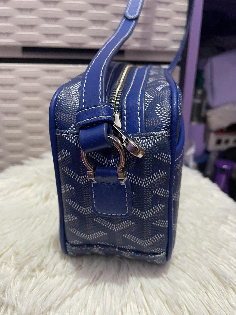 GOYARD ALPIN Blue Biru Azure Bag Small Size Shoulder Sling Crossbody  Backpack Unisex Adjust Multi Way Use Kids & Adult handbag, Luxury, Bags &  Wallets on Carousell