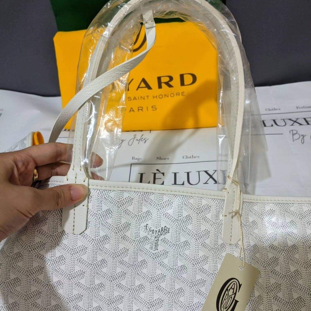 Goyard Saint Louis GM Tote Bag W 56cm H 32cm D 19cm Size Navy Color,  Luxury, Bags & Wallets on Carousell