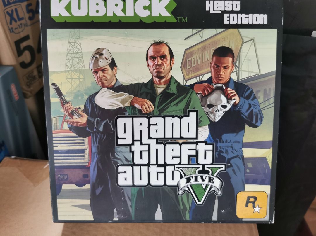 GRAND THEFT AUTO 5 V Kubrick Medicom Figure box set GTA