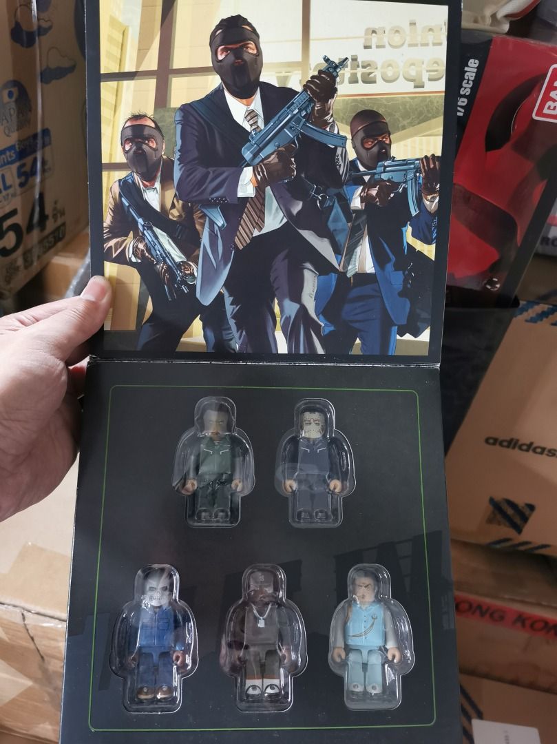 GRAND THEFT AUTO 5 V Kubrick Medicom Figure box set GTA