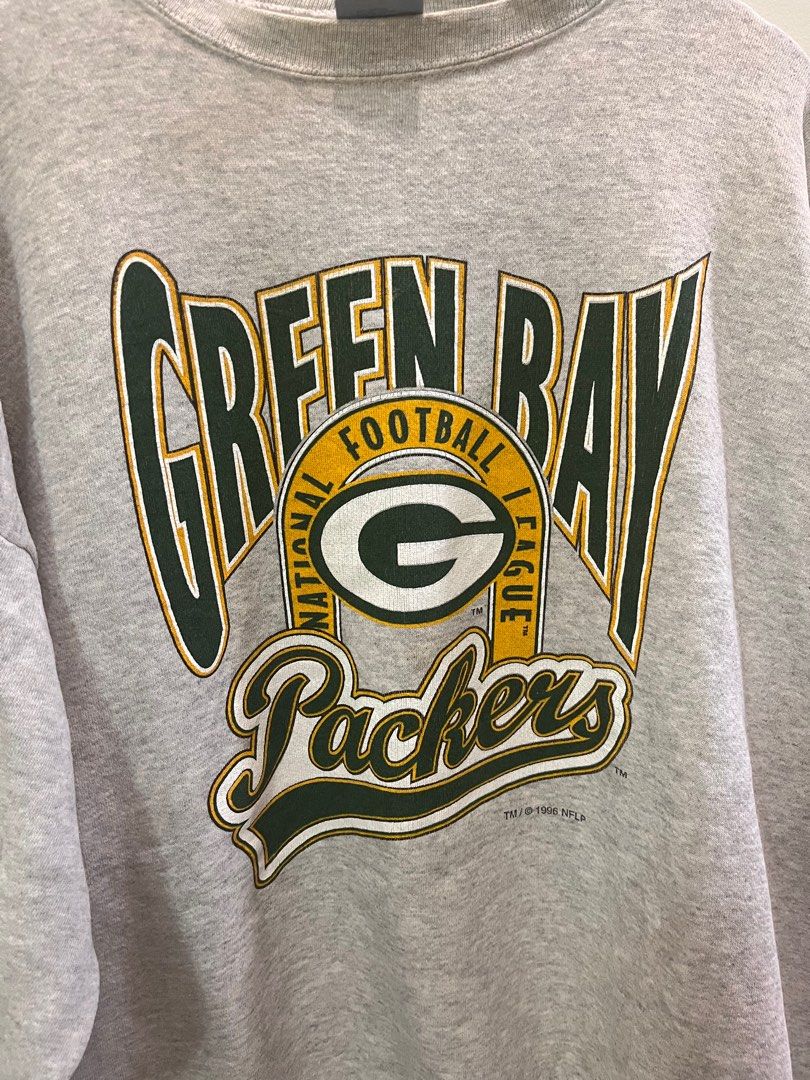 Vintage 1996 NFL Green Bay Packers Vintage Sweatshirt Sweater, Men's  Fashion, Activewear on Carousell