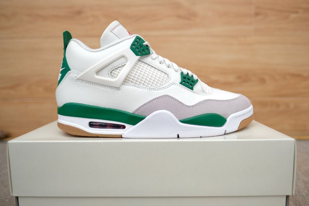 Guaranteed Authentic Jordan 4 Pine Green with original receipt and box ...