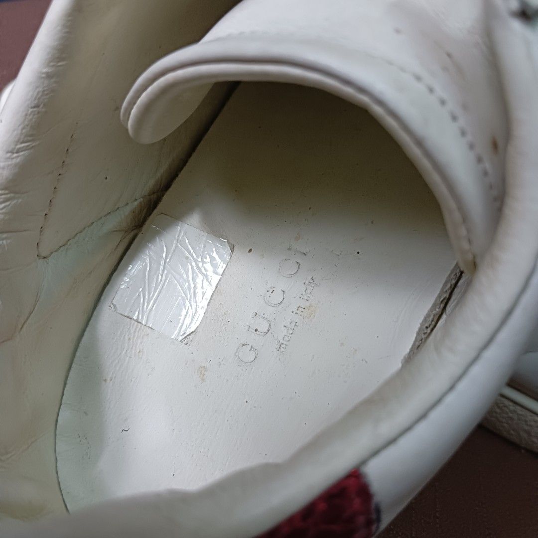 Gucci ace clearance sneakers serial number