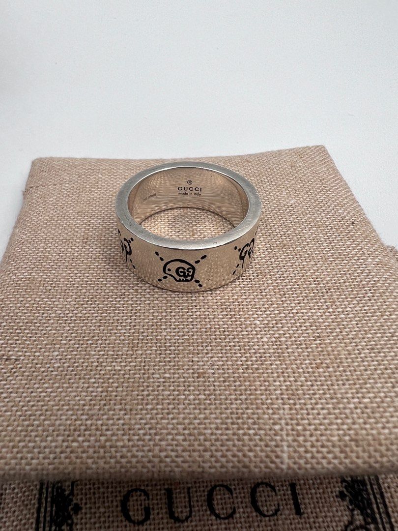 Gucci ghost ring medium clearance