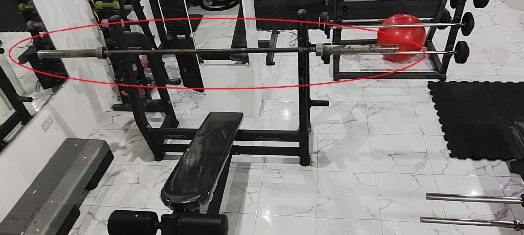 Olx best sale gym weights