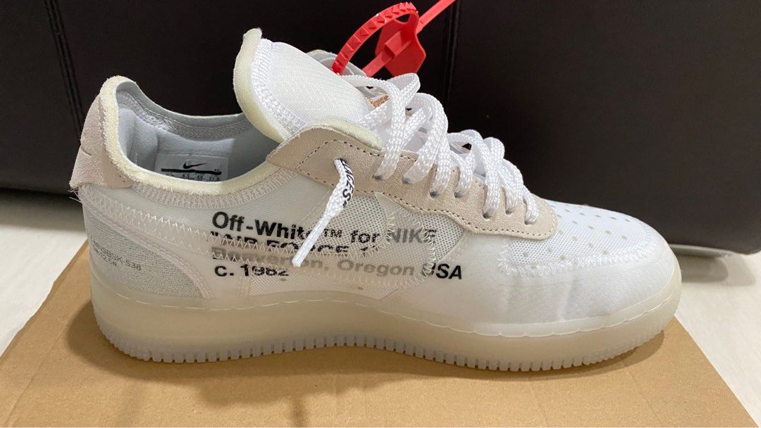 Off white air deals force 1 size 5