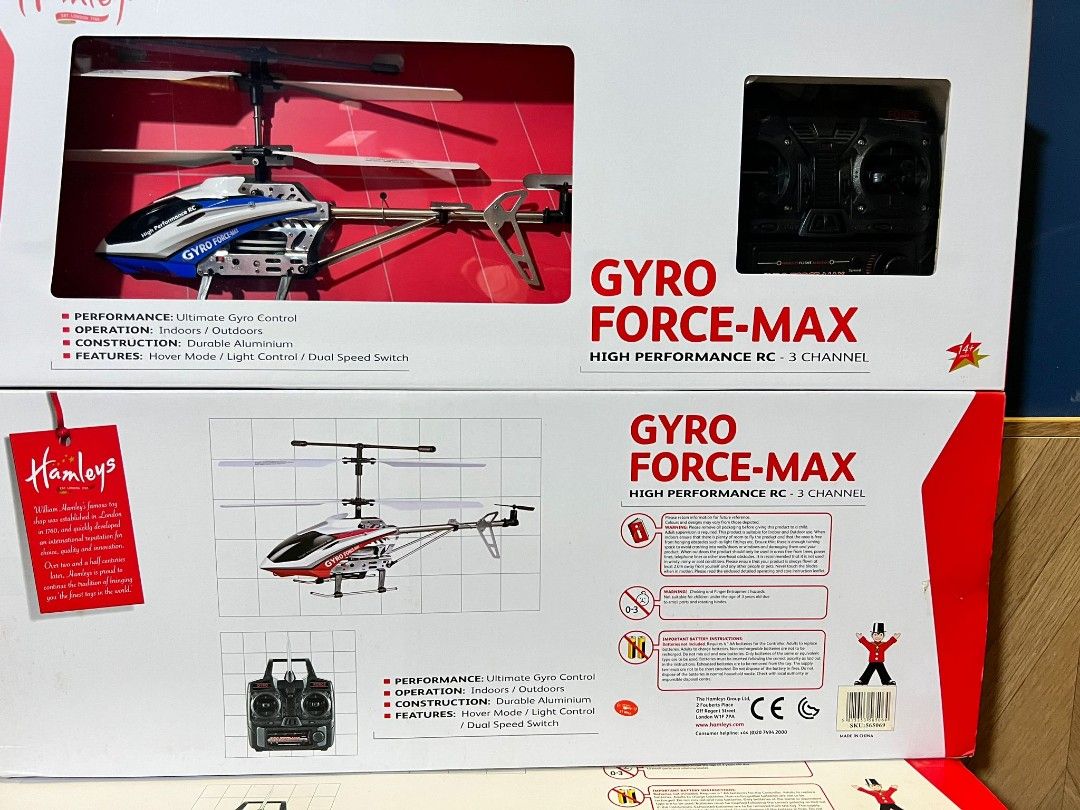 Hamleys gyro best sale force helicopter