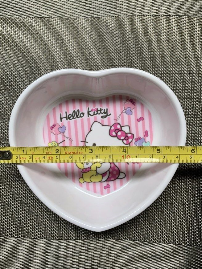 Hello Kitty melamine bowl (heart) (Category: Weaning & Toddler Feeding) located in Santa Rosa. Submitted by gandahappylife (Listing ID 1249679009, Image 3). Description: Brand new Swipe photos for details For baby’s/ toddler’s food container Melamine material Available shopee CO pr LBC cop.