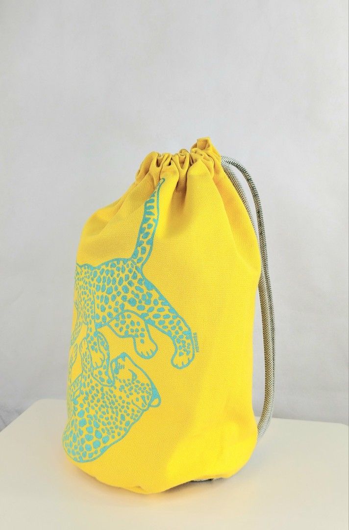 Hermes Matelo Canvass Backpack *CLEARANCE SALE* (Category: Luxury Bags & Wallets) located in Taguig. Submitted by primefinds (Listing ID 1249748241, Image 3). Description: Hermes Matelo Canvass Backpack Color: Yellow Inclusions: DB (provided) Rank A On clearance sale. Strictly no haggling..