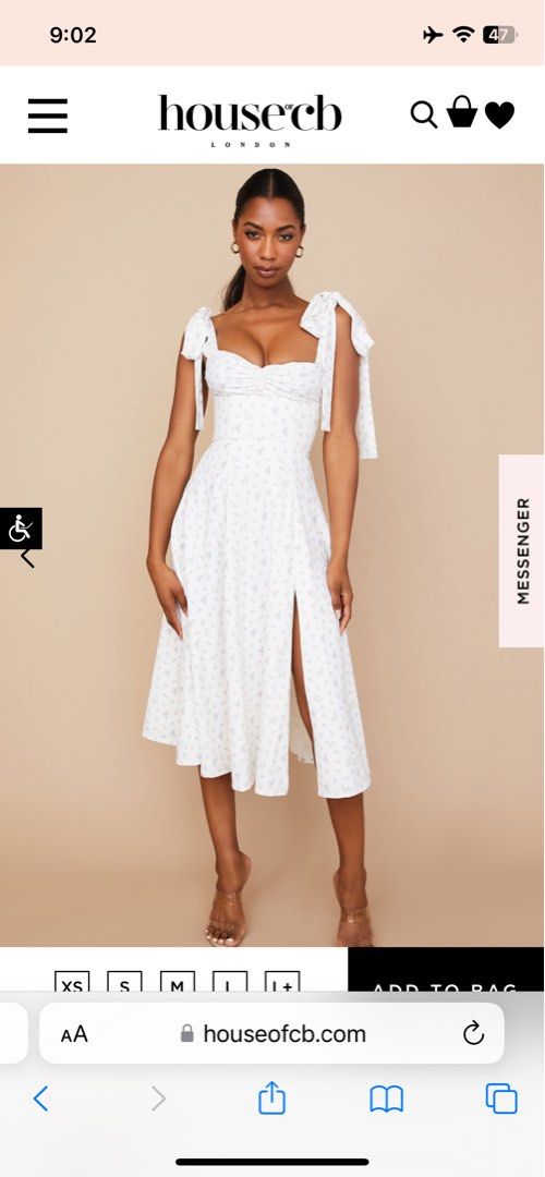 Topshop house clearance of cb dress