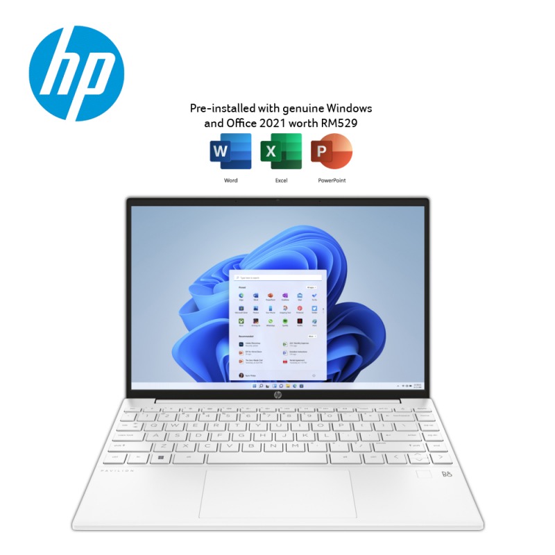 HP Pavilion Aero 13Be2024AU/2025AU/2026AU/2027AU Laptop (Ceramic White