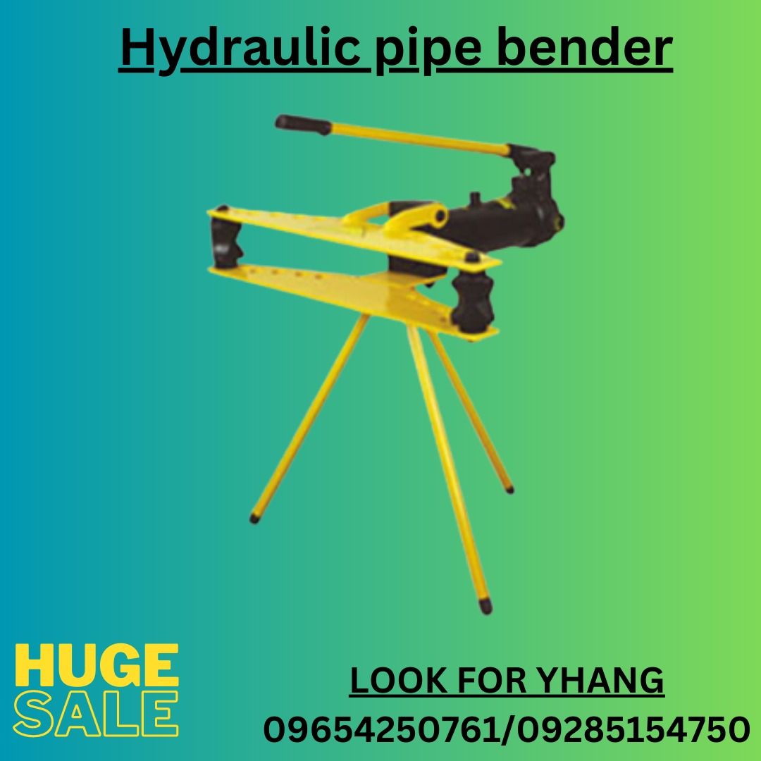 Hydraulic pipe bender, Commercial & Industrial, Construction & Building