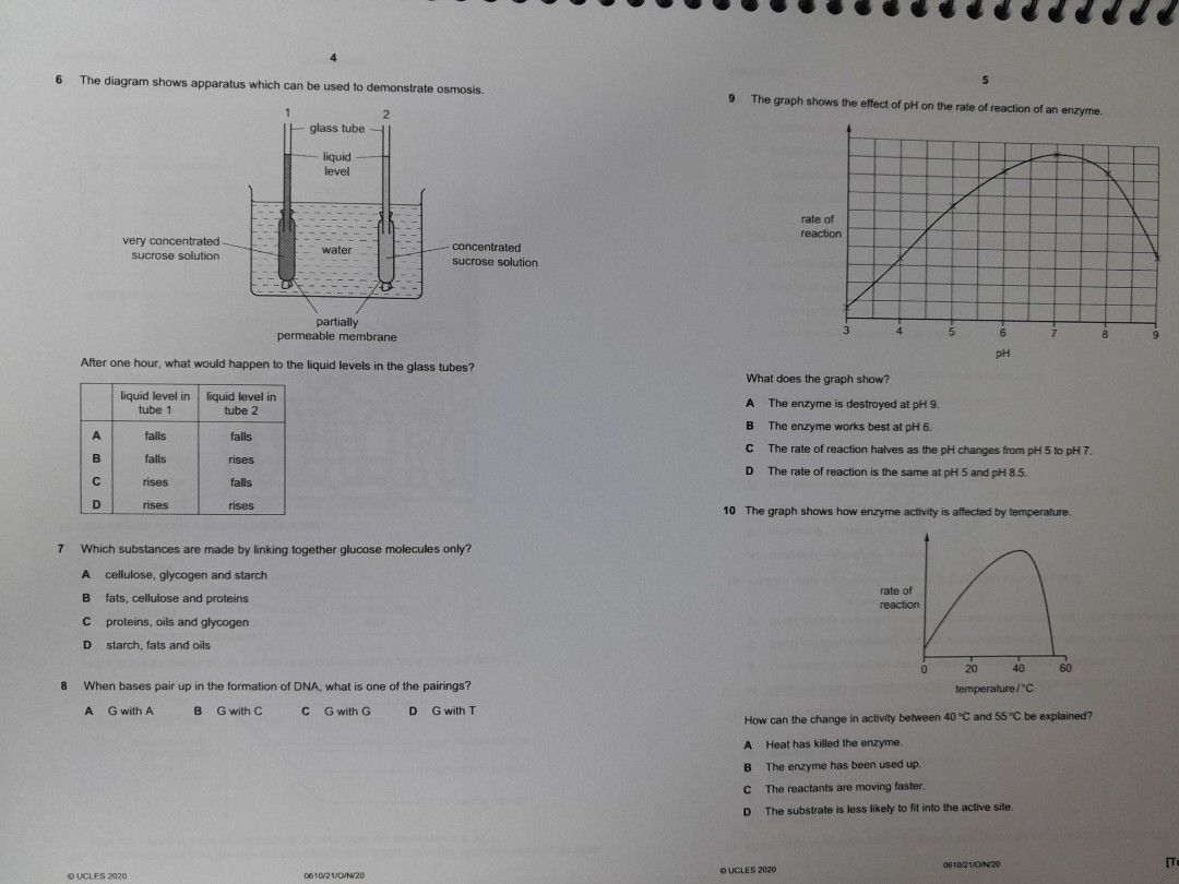 Igcse Biology Past Papers 2020 And 2019 Hobbies Toys Books Magazines Assessment Books On Igcse Biology Past Papers 2020 And 2019 Hobbies Toys Books Magazines Assessment Books On