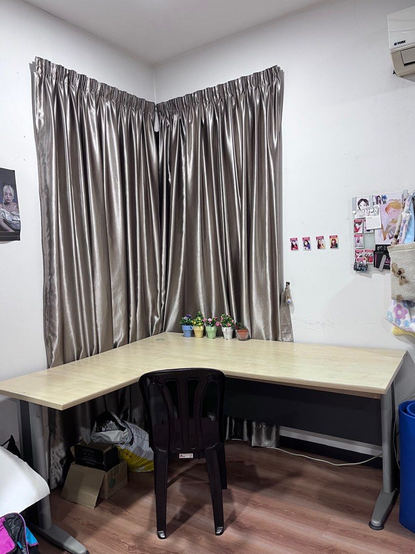 L shape sales table ikea