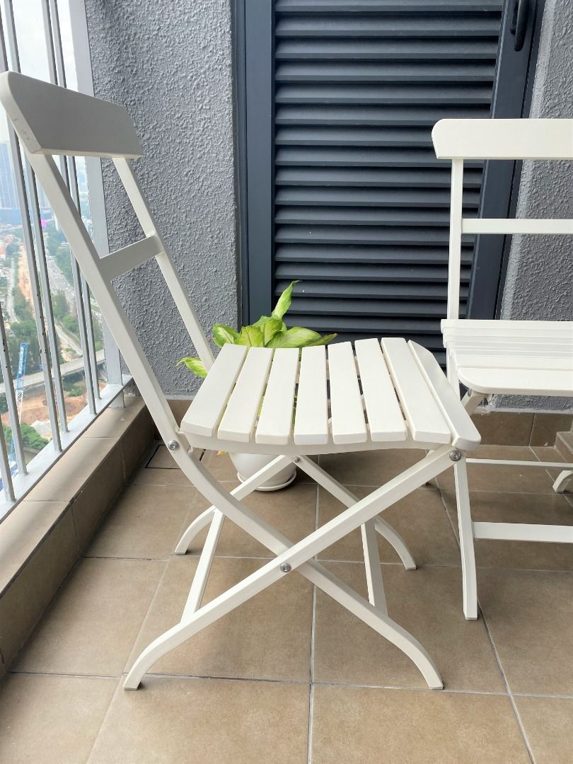 IKEA MALARO Foldable Outdoor Chair and Table