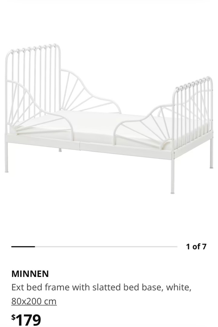 IKEA MINNEN, Babies & Kids, Baby Nursery & Kids Furniture, Childrens
