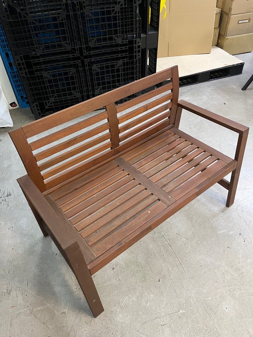 Ikea Nammaro Bench, Furniture & Home Living, Outdoor Furniture on Carousell