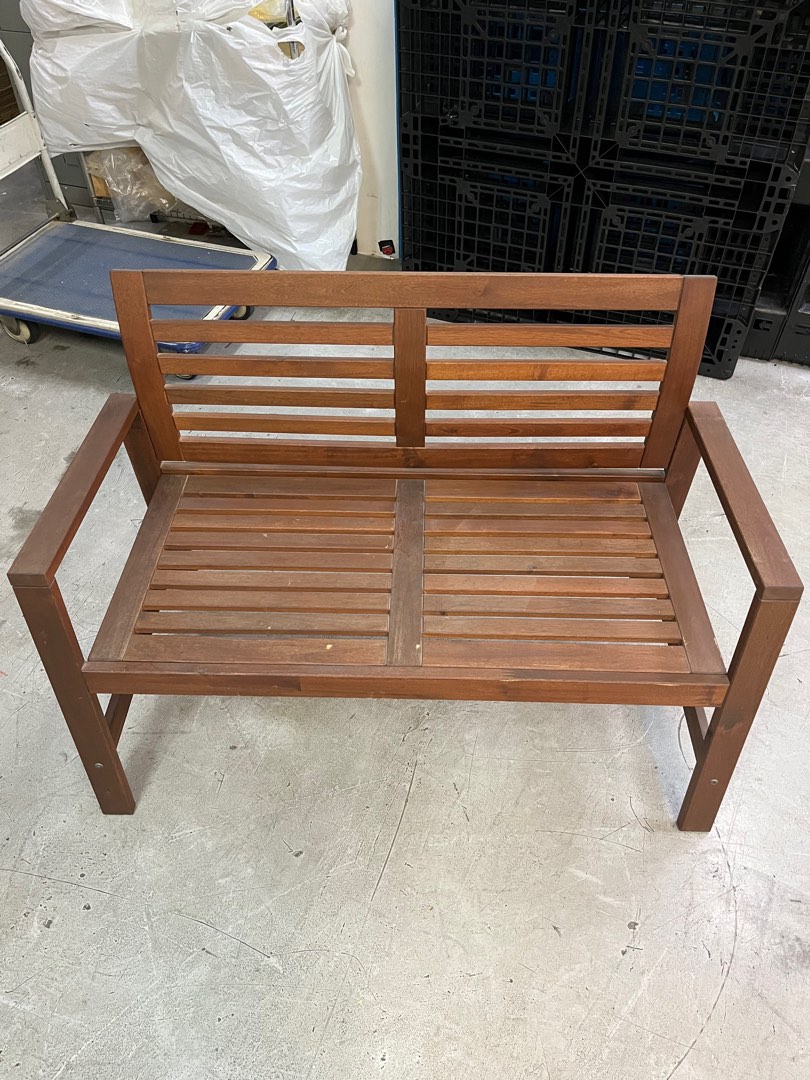 Ikea Nammaro Bench, Furniture & Home Living, Outdoor Furniture on Carousell