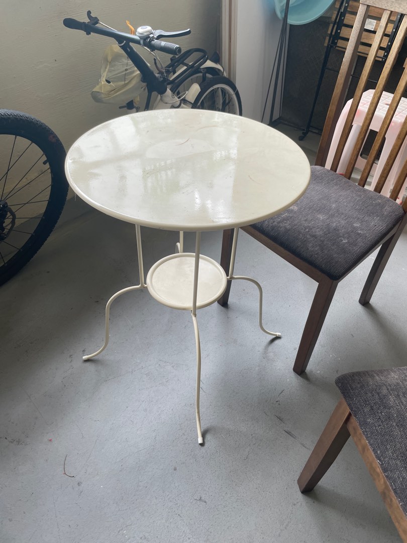 Ikea Round Table, Furniture & Home Living, Furniture, Tables & Sets on