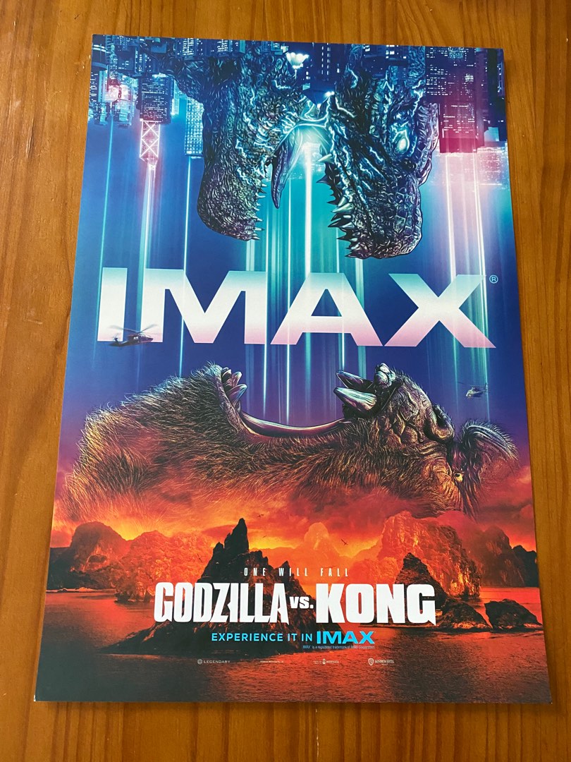 Imax Godzilla V Kong A3 Poster 傢俬＆家居 家居裝飾 牆上裝飾 Carousell 4906
