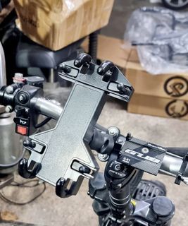 <In Stock> Spider Rigid Anti Shock Slide In Slide Out Handphone Holder Ebike E Bike Escooter Motorbike Bicycle PMA PAB PMD Blue Tag Orange Tag