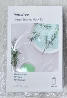 Innisfree My Real Squeeze Mask EX (Tea Tree/ Green Tea)