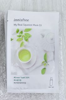 Innisfree My Real Squeeze Mask EX (Green Tea)