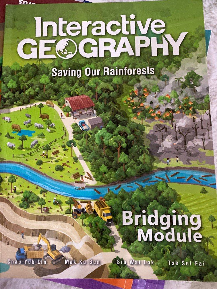 Interactive Geography Saving Our Rainforest Bridging Module, 興趣及遊戲, 書本 ...