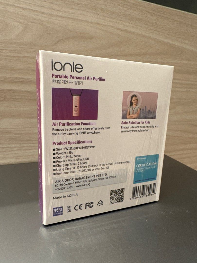 Ionie personal hotsell air purifier