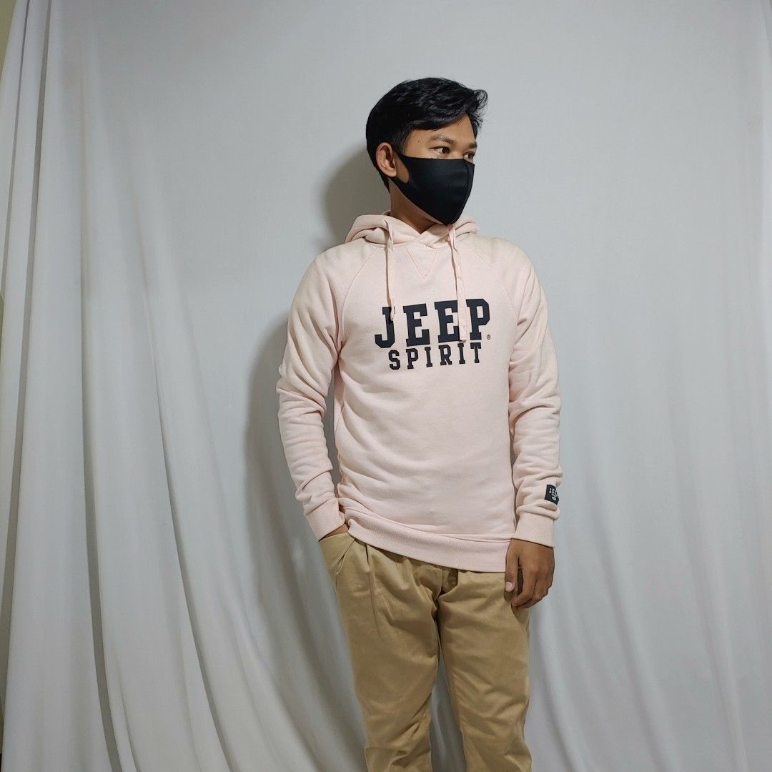 JUAL SWEATER HOODIE JEEP SPIRIT KEREN MAKSIMAL PRELOVED BEKAS