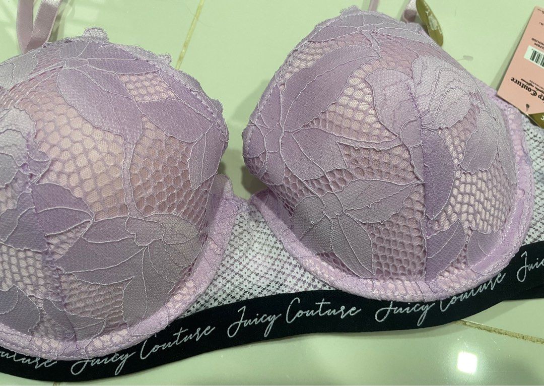 Juicy Couture lace push up bra