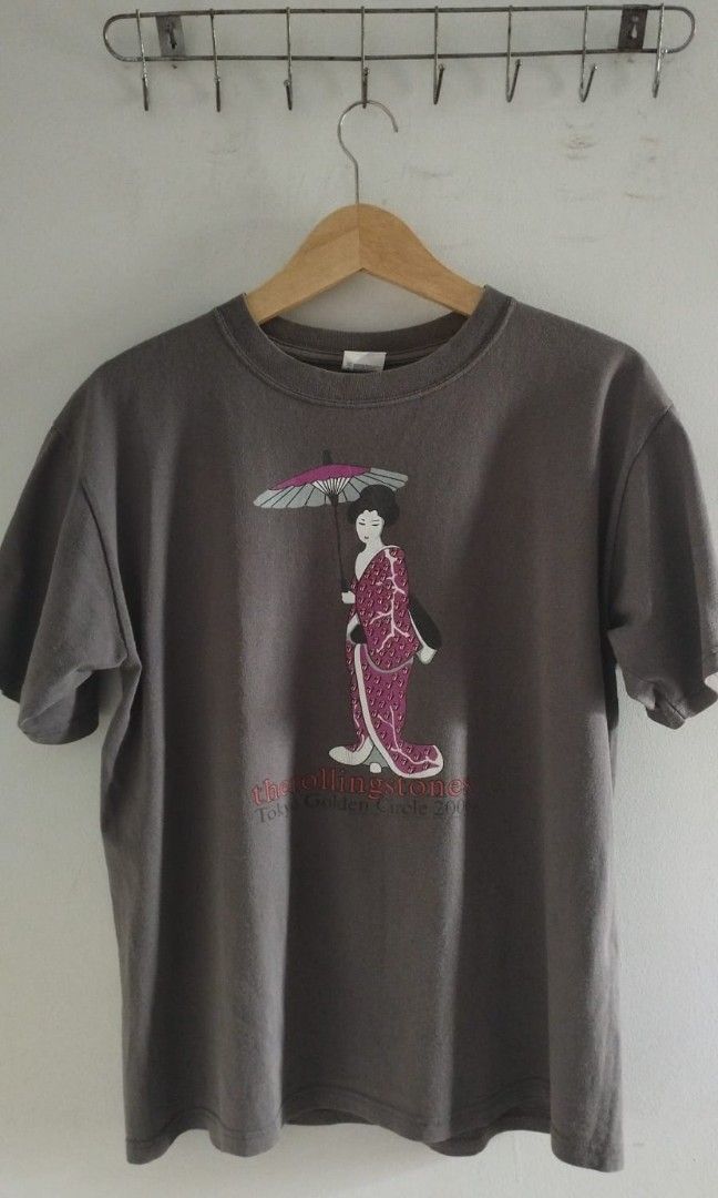 Kaos Rolling Stones Tokyo Golden Circle 2006 Tshirt Tour Geisha