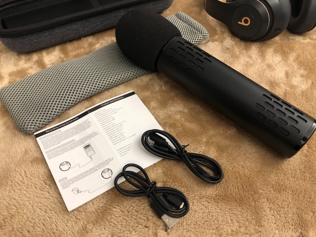 Karaoke Microphone with HiFi HIGH sound quality, Wireless Bluetooth