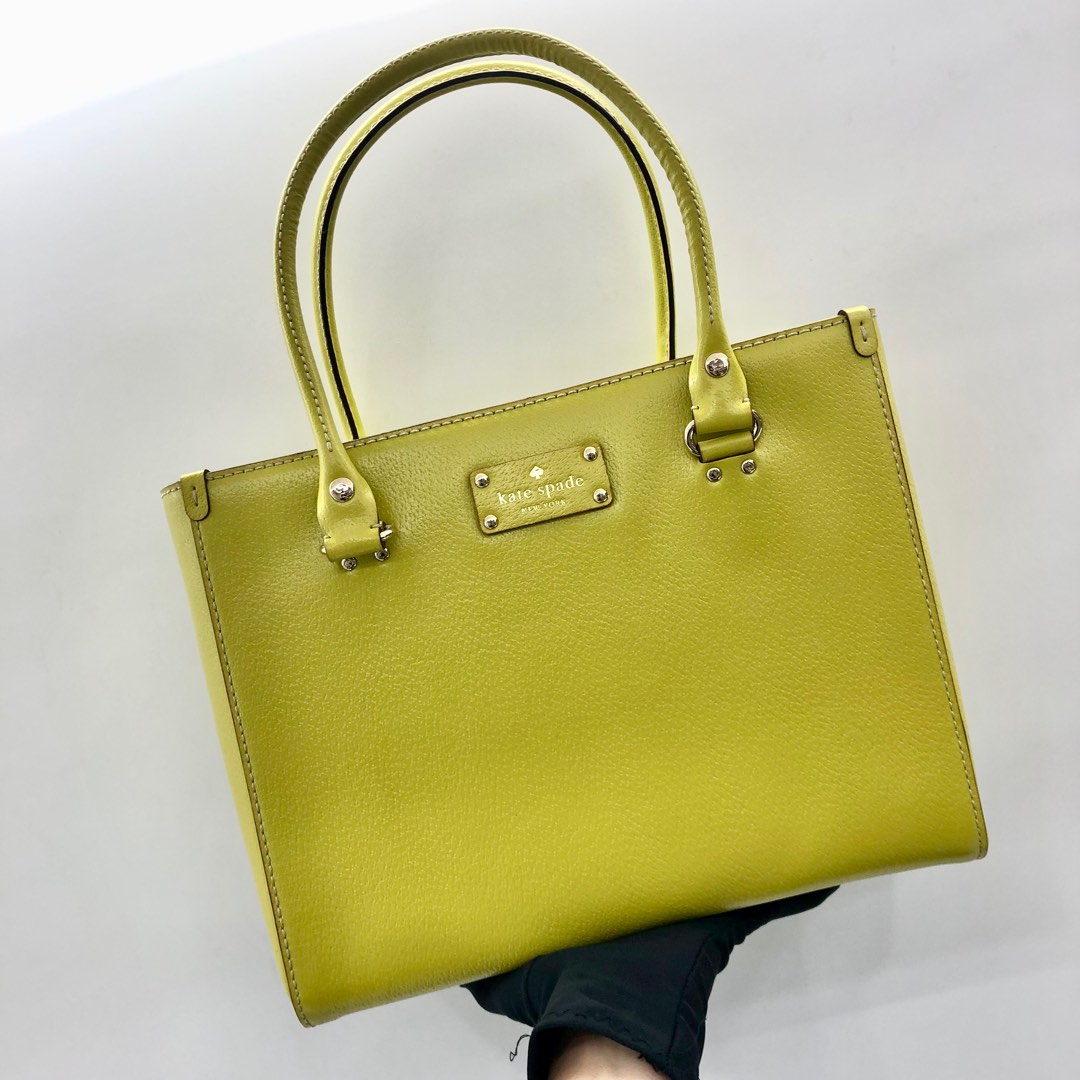 Yellow kate spade new arrivals purse