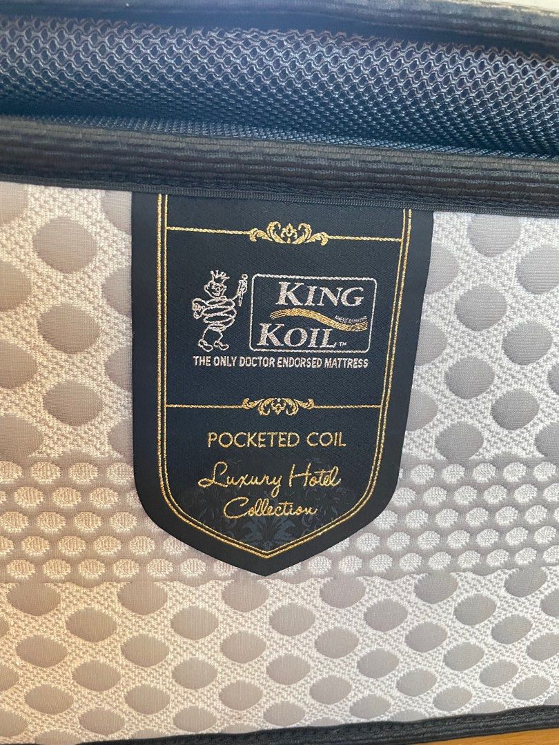 King Koil Luxury Hotel Collection, Furniture & Home Living, Furniture, Bed Frames & Mattresses
