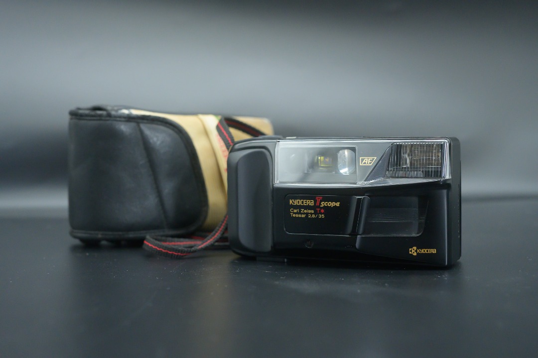 Kyocera T scope ( yashica t3 )菲林傻瓜機, 攝影器材, 相機- Carousell