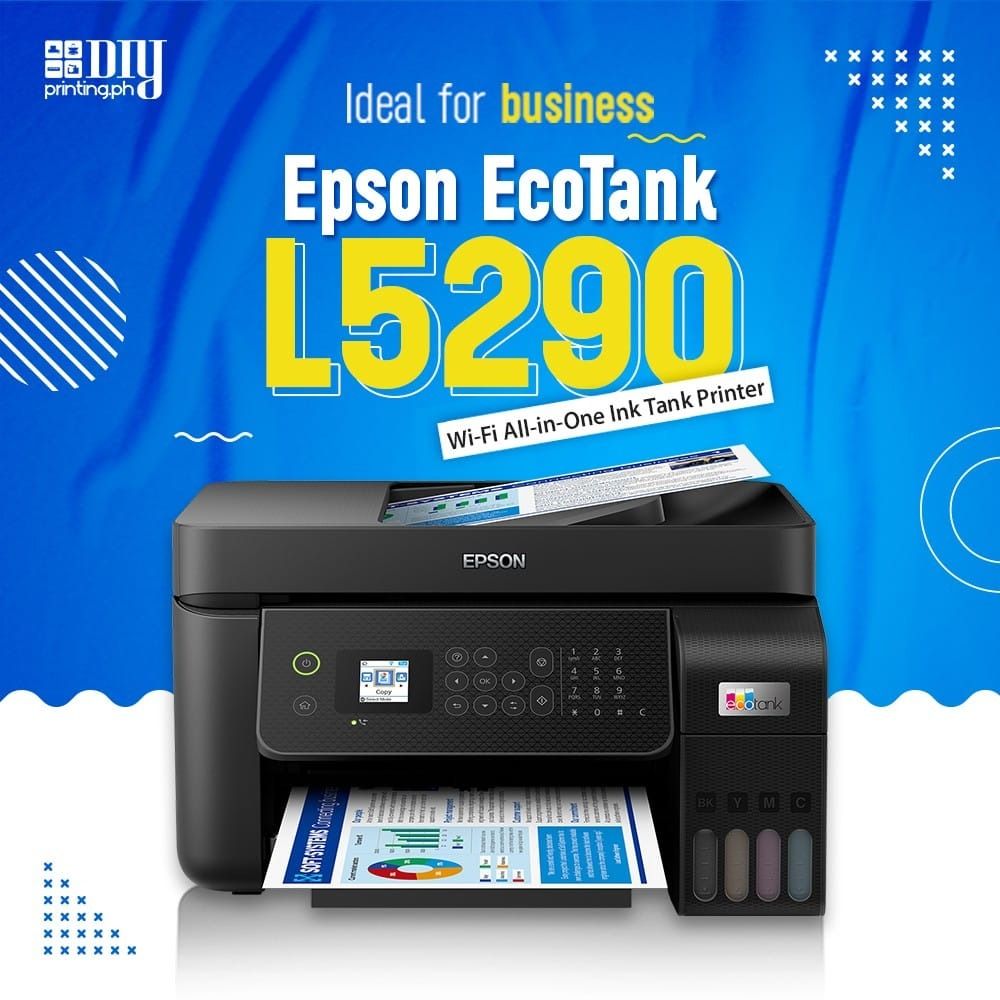 L5290 A4 WiFi AllinOne Ink Tank Printer with ADF, Computers & Tech