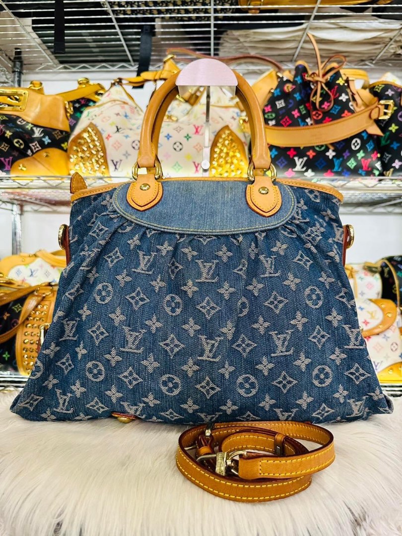 L v. Denim tote 👜 😍🇯🇵, Luxury, Bags & Wallets on Carousell