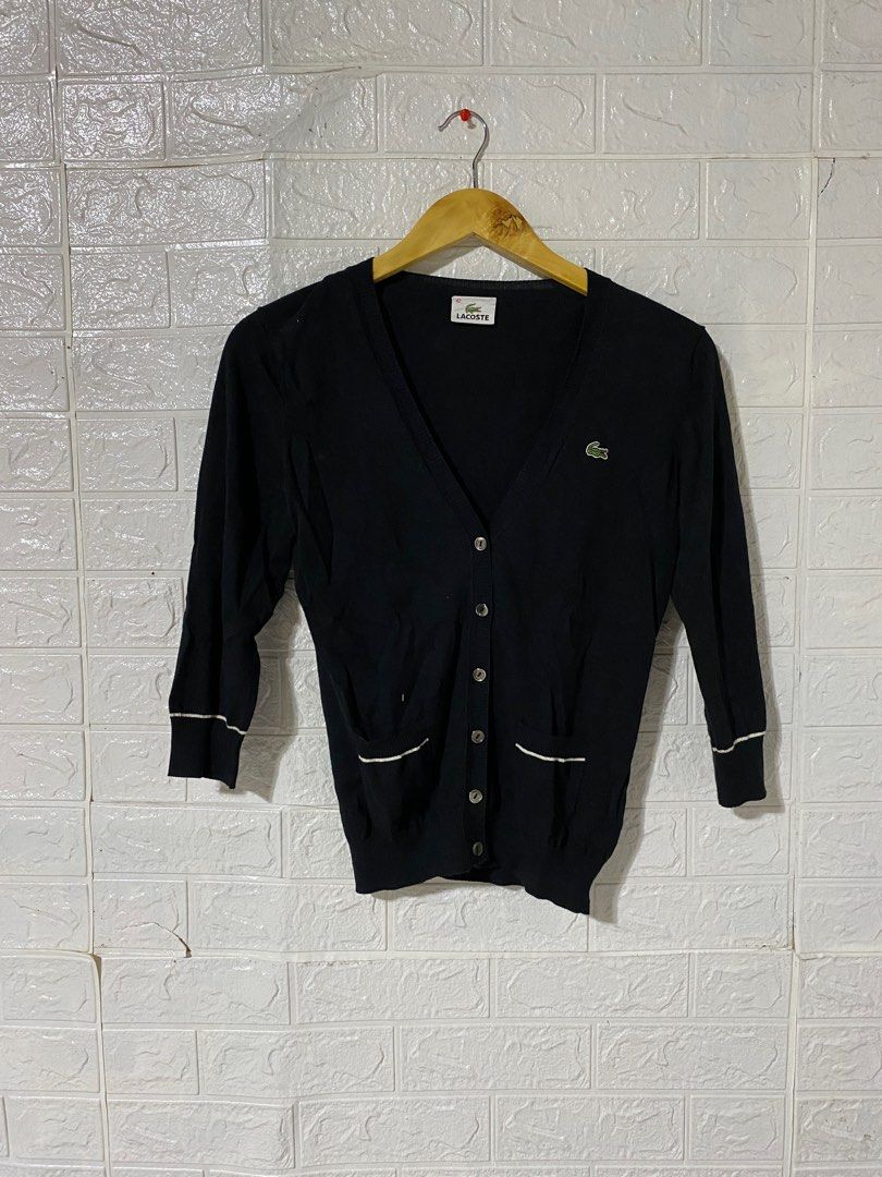 Lacoste cardigan vintage clearance