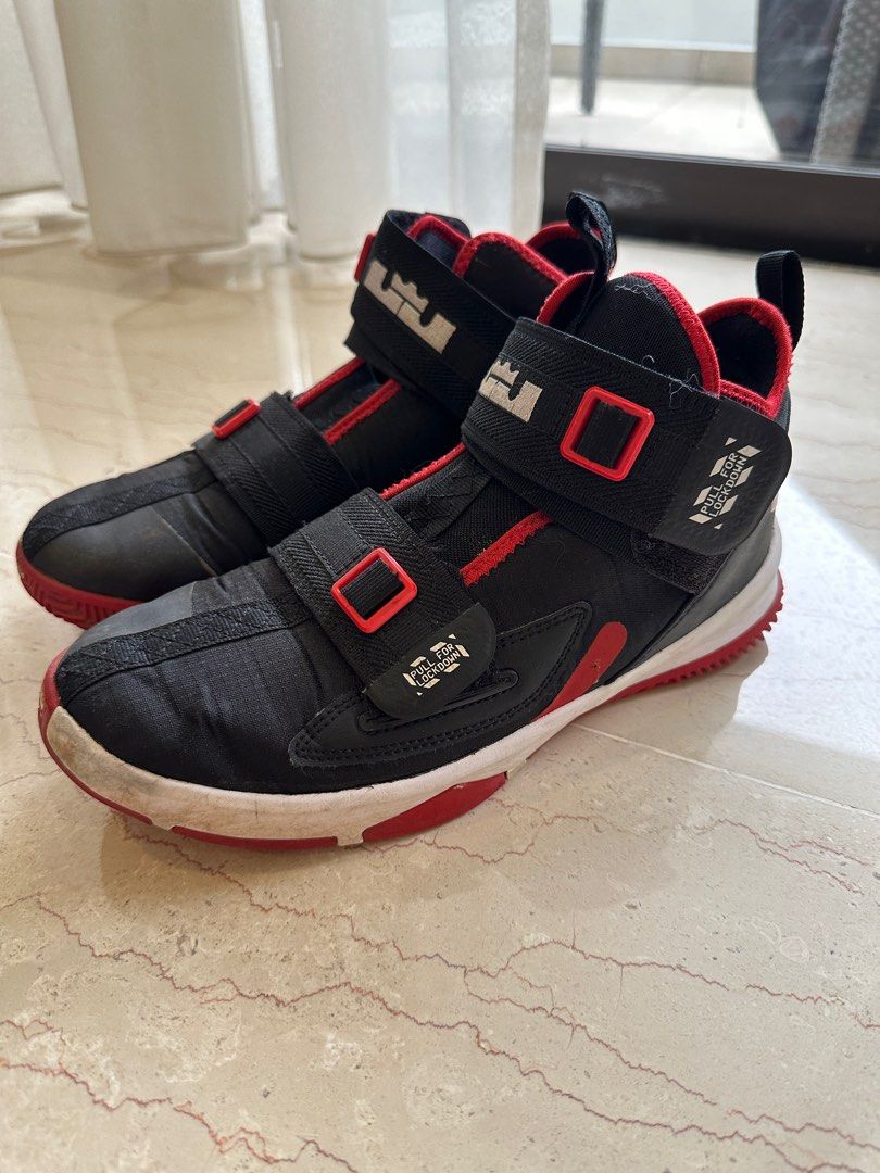 LeBron Soldier 13s Bred